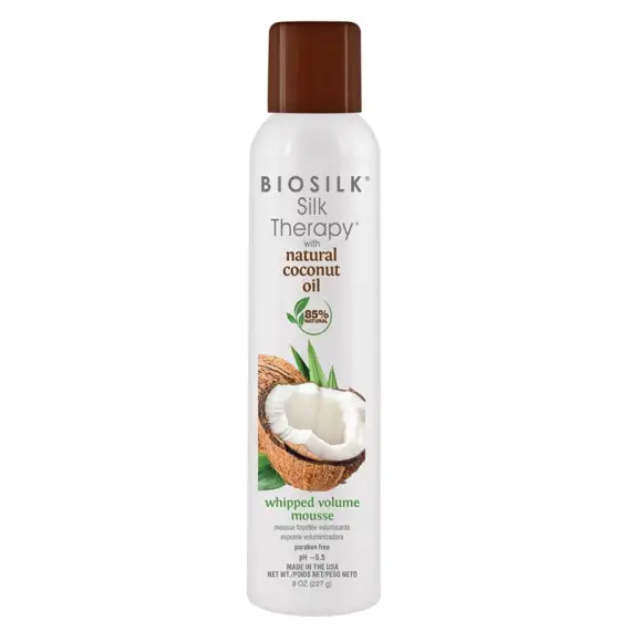 FAROUK Biosilk Silk Therapy With Organic Coconut Oil Whipped Volume Mousse 227g