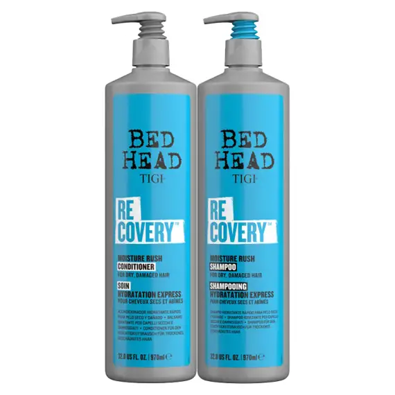 TIGI Kit Bed Head Idratante Recovery Moisture Rush Shampoo 970ml + Conditioner 970ml
