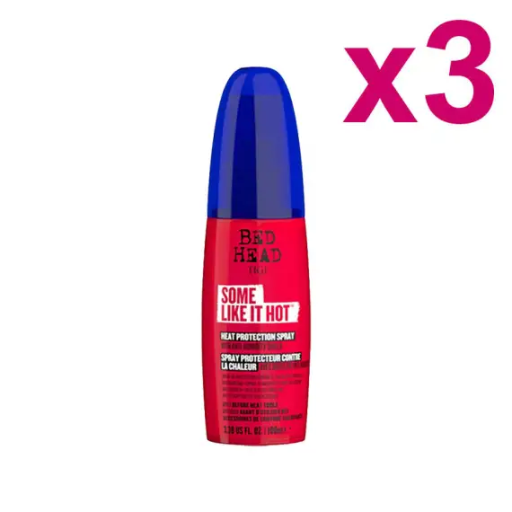 TIGI Kit Bed Head Some Like It Hot Heat Protection Spray 3 Pezzi x 100ml