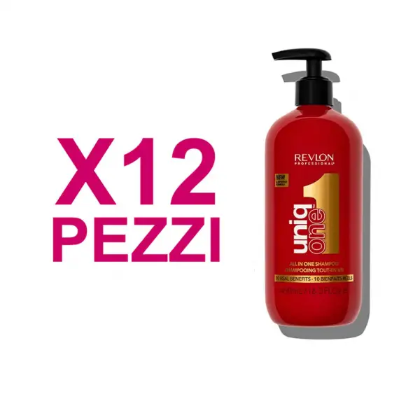 UNIQ ONE Kit All In One Shampoo 12 Pezzi x 490ml