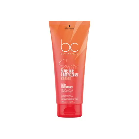 SCHWARZKOPF BC Bonacure Sun Protect Scalp Hair & Body Cleanse Cocount 200ml