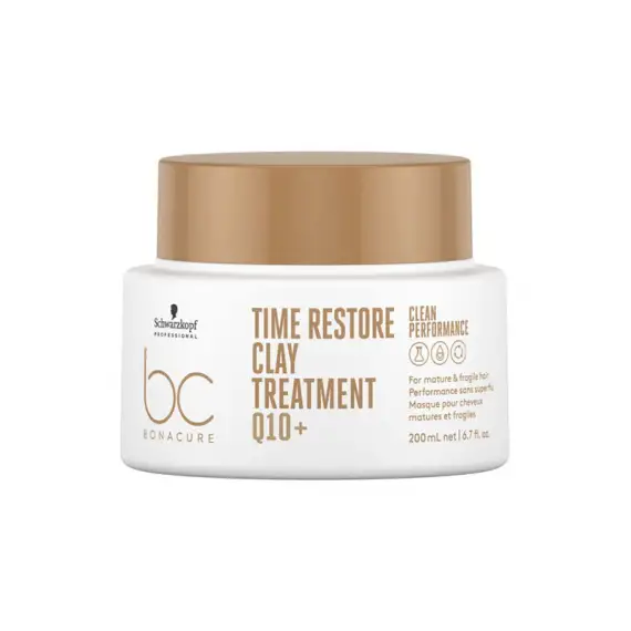 SCHWARZKOPF BC Bonacure Time Restore Clay Treatment Q10+ 200ml