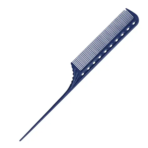 Y.S. PARK Pettine A Coda Di Plastica YS-101 BLU 216mm