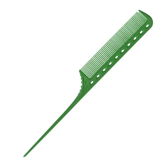 Y.S. PARK Pettine A Coda Di Plastica YS-101 VERDE 216mm