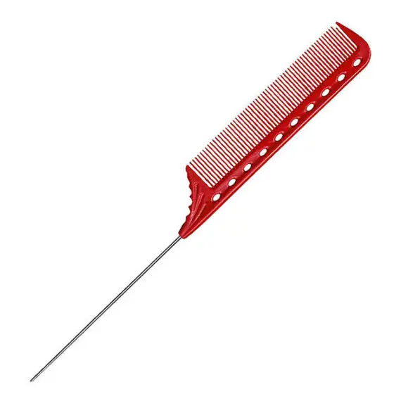 Y.S. PARK Pettine A Coda di Ferro YS-102 ROSSO 220mm