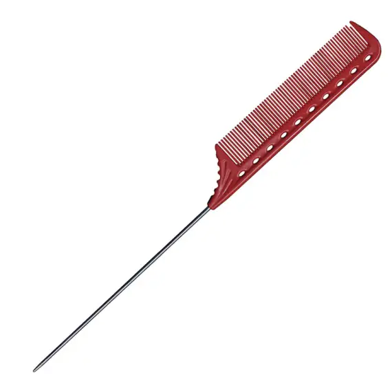 Y.S. PARK Pettine A Coda Di Ferro YS-122 ROSSO 250mm