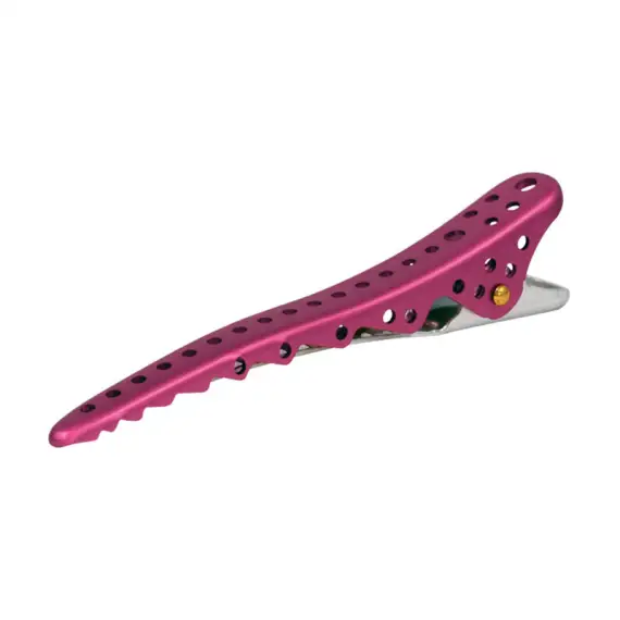 Y.S. PARK Shark Clip Becchi Rosa Metallizzato 2 Pezzi