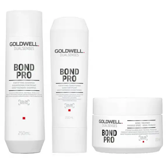 GOLDWELL Kit DS Bond Pro Fortifying Shampoo 250ml + Conditioner 200ml + Mask 200ml