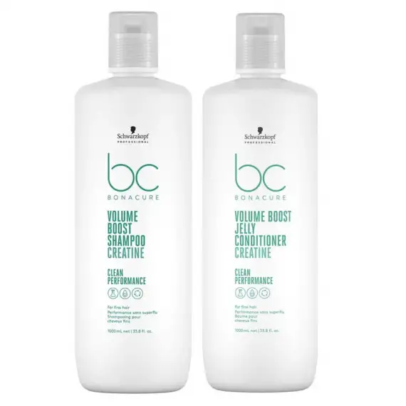 SCHWARZKOPF Kit BC Bonacure Volume Boost Shampoo 1000ml + Conditioner 1000ml
