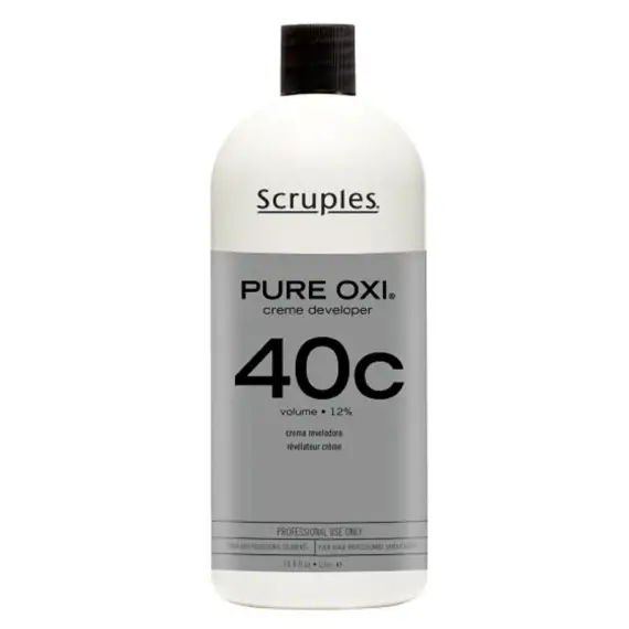 SCRUPLES Pure Oxi Creme Developer 40c Volume 12% 1000ml