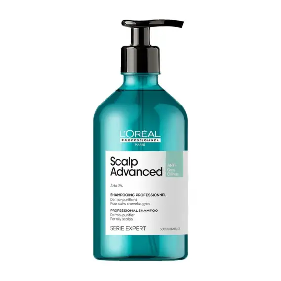 L'OREAL Serie Expert Scalp Advanced Anti-Oiliness Shampooing Professionnel 500ml