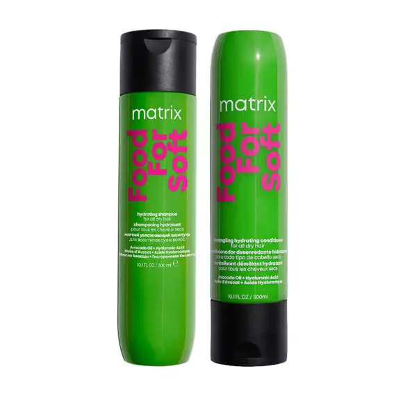MATRIX TOTAL RESULTS Food For Soft Kit Hydrating Shampoo 300ml + Conditioner 300ml