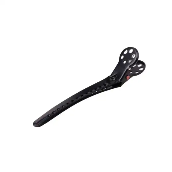 Y.S. PARK Clip L Becchi Nero Metallizzato 5 Pezzi