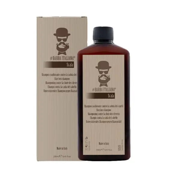 BARBA ITALIANA Scala Shampoo Coadiuvante Contro La Caduta Dei Capelli 250ml