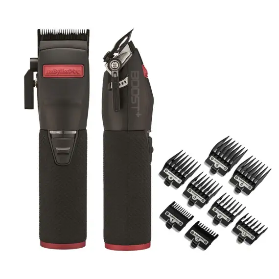 BABYLISS Pro Professional Clipper Boost+ Black & Red FX8700RBPE