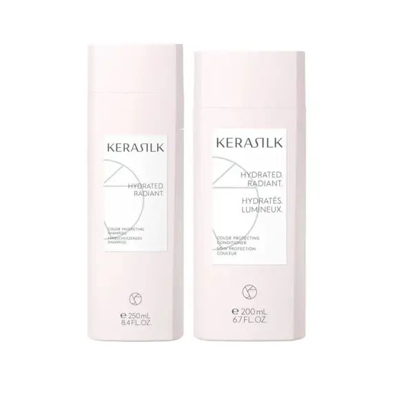 KERASILK Kit Essentials Color Protecting Shampoo 250ml + Conditioner 200ml
