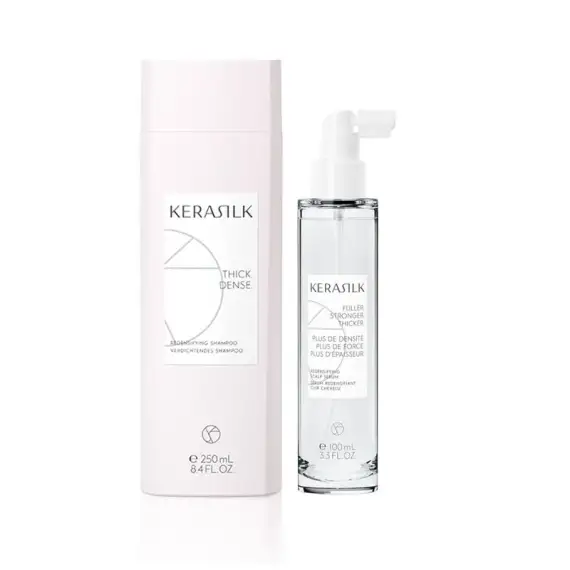 KERASILK Kit Essentials Redensifying Shampoo 250ml + Serum 100ml