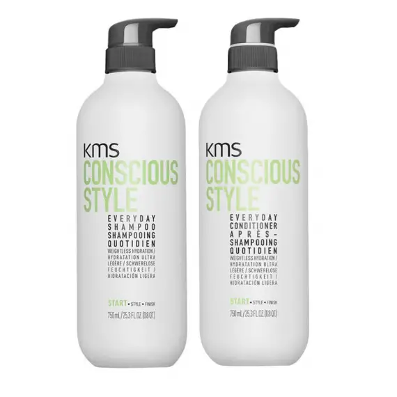KMS Kit Conscious Style Everyday Shampoo 750ml + Conditioner 750ml