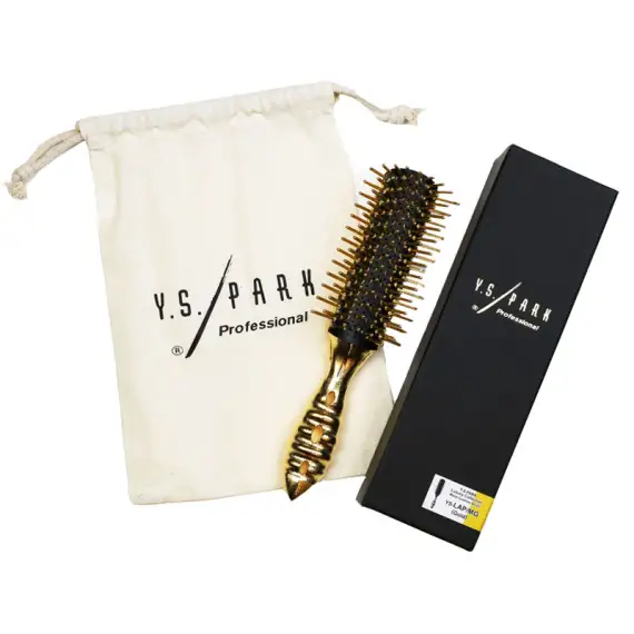 Y.S. PARK Spazzola In Legno Rivestita In Metallo Luxury Gold YS-LAP7MG