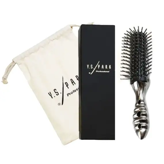 Y.S. PARK Spazzola In Legno Rivestita In Metallo Luxury Black YS-LAP/MB