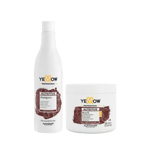 ALFAPARF Yellow Kit Nutritive Shampoo 500ml + Mask 500ml