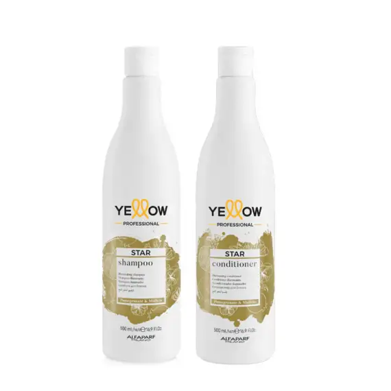 ALFAPARF Yellow Kit Star Shampoo 500ml + Conditioner 500ml