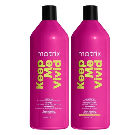 MATRIX TOTAL RESULTS Kit Keep Me Vivid Shampoo 1000ml + Balsamo 1000ml