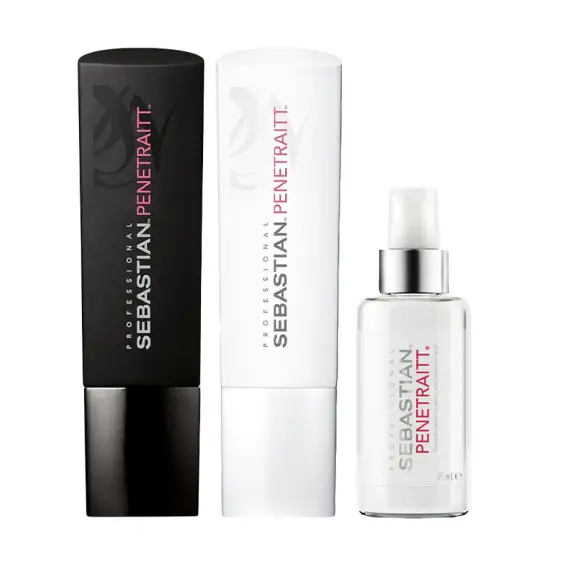SEBASTIAN Kit Penetraitt Shampoo 250ml + Conditioner 250ml + Serum 95ml