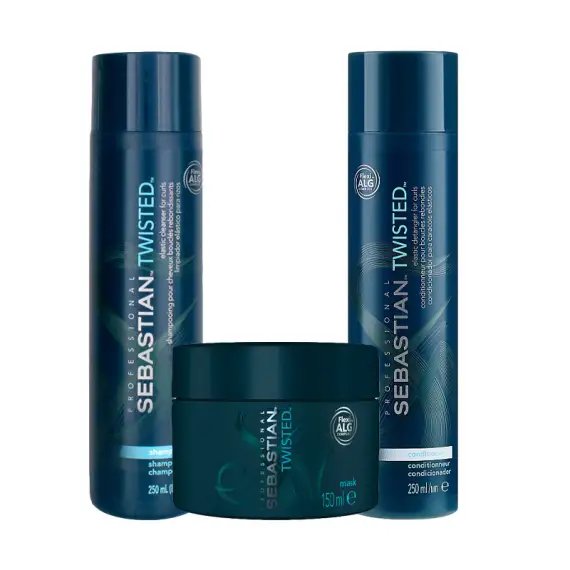 SEBASTIAN Kit Twisted Curl Shampoo 250ml + Mask 150ml + Conditioner 250ml