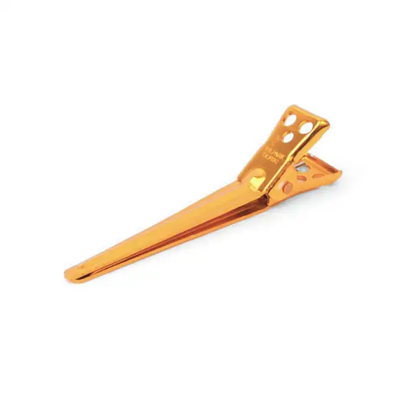 Y.S. PARK Clip M Becchi Oro Metallizzato 10 Pezzi