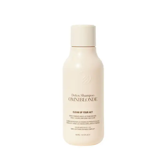 OMNIBLONDE Clean Up Your Act Detox Shampoo 300ml