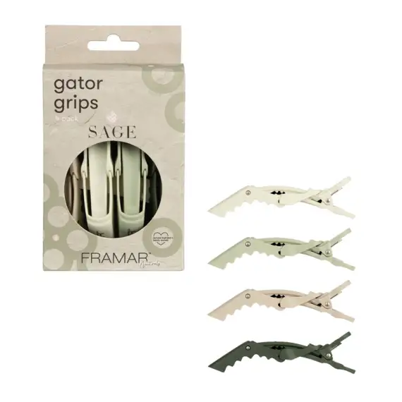 FRAMAR Gator Grips Sage Neutrals 4pz.