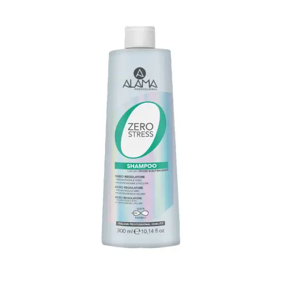 ALAMA Professional Zero Stress Shampoo Sebo Regolatore 300ml