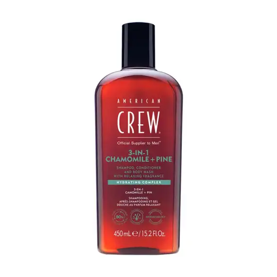 AMERICAN CREW 3 In 1 Chamomile + Pine Shampoo 450ml