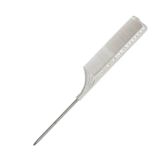 Y.S. PARK Pettine A Coda Di Ferro YS-182-80 BIANCO 215mm