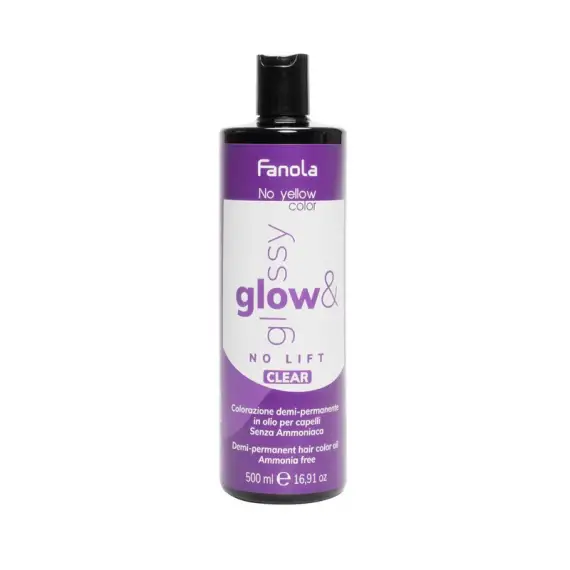 FANOLA Glow&Glossy Toner in Olio Clear 500ml