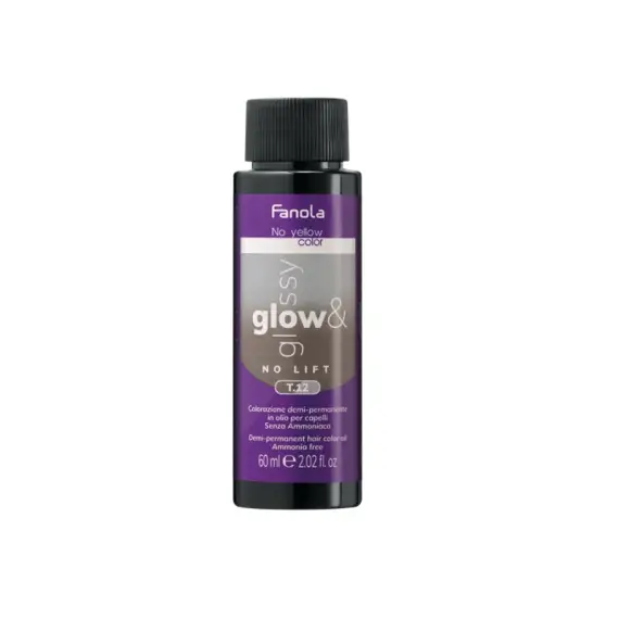 FANOLA Glow&Glossy Toner in Olio T.12 CENERE VIOLA 60ml
