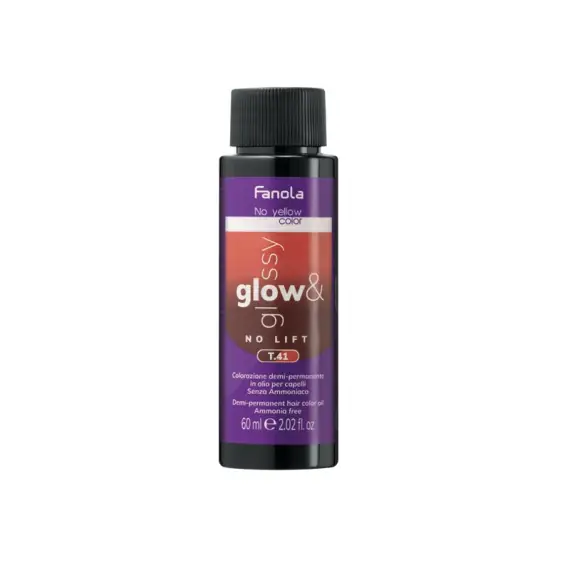 FANOLA Glow&Glossy Toner in Olio T.41 RAME CENERE 60ML