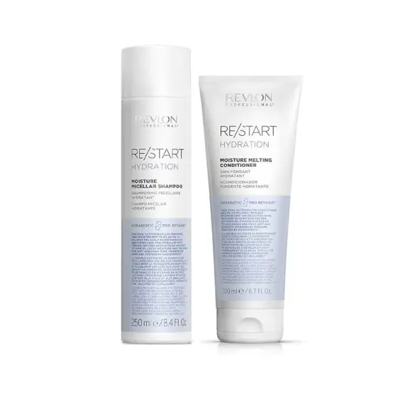 REVLON PROFESSIONAL Kit Restart Hydration Miccelar Shampoo 250ml + Conditioner 200ml