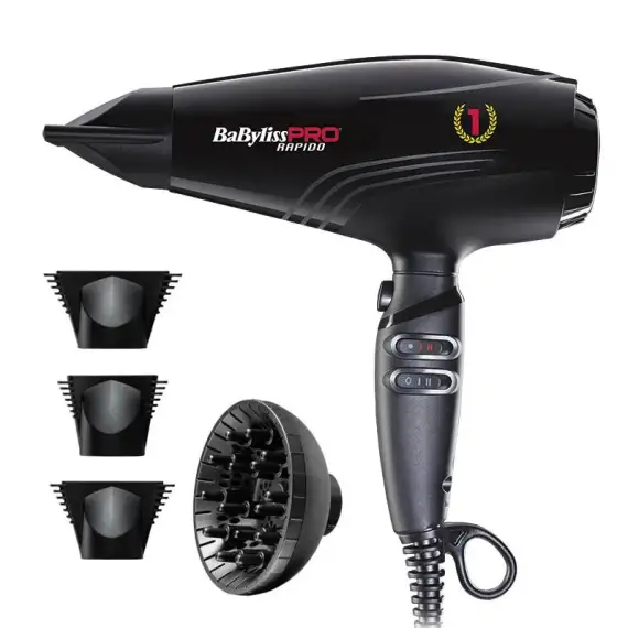 BABYLISS Pro Professional Asciugacapelli Rapido Ionic 2200w BAB7000IE