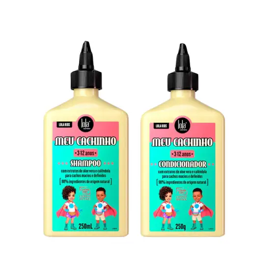 LOLA Kit Meu Cachinho Shampoo Kids 250g + Conditioner 250ml