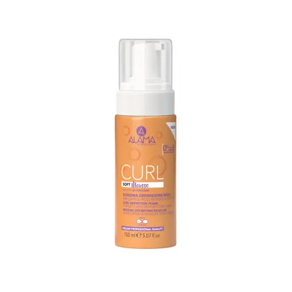 ALAMA Professional Curl Soft Mousse Schiuma Definizione Ricci 150ml