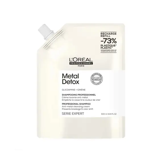 L'OREAL Serie Expert Refill Metal Detox Shampoo 500ml