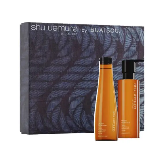 SHU UEMURA Set Urban Moisture Cofanetto Regalo Shampoo 300ml + Conditioner 250ml