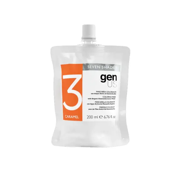 GENUS Seven Shades Maschera Colorante 3 Caramel 200ml