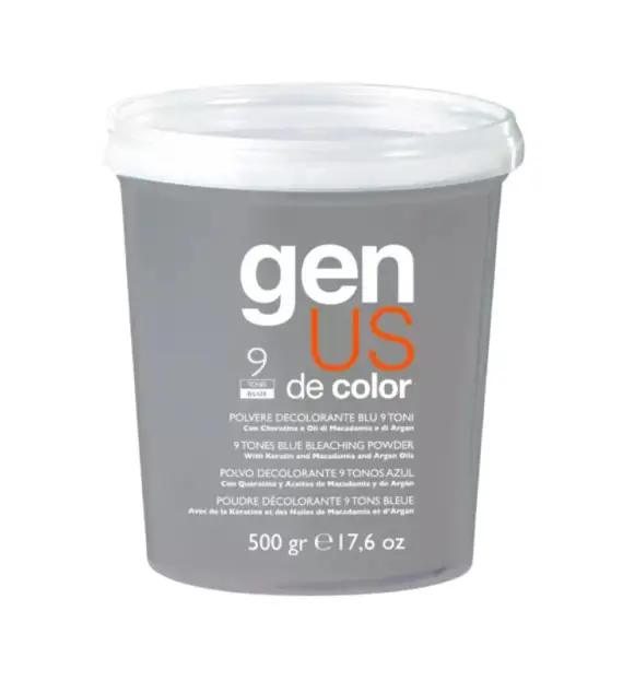 GENUS Color Line Polvere Decolorante Blu 9 Toni 500g