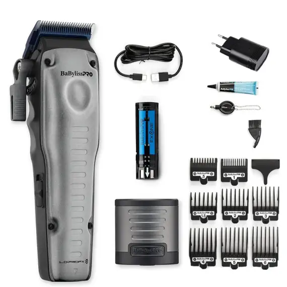 BABYLISS Pro Professional Clipper Lo-Pro FXONE Grey FX829e