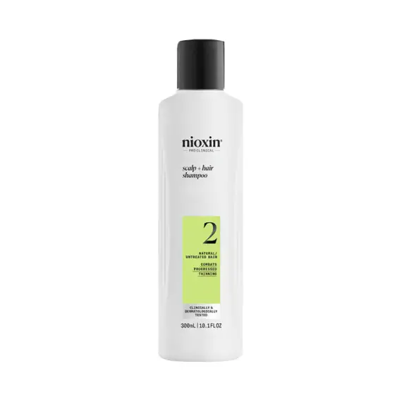 NIOXIN System 2 Shampoo Capelli Naturali Con Assottigliamento Avanzanto 300ml