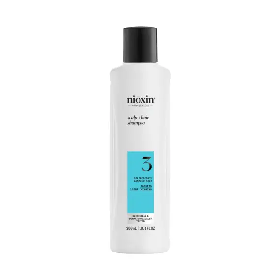 NIOXIN System 3 Shampoo Capelli Colorati Con Assottigliamento Lieve 300ml