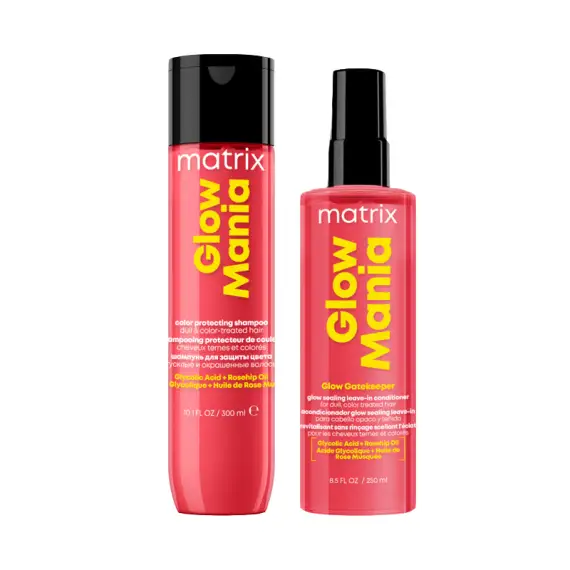 MATRIX TOTAL RESULTS Kit Glow Mania Shampoo 300ml + Leave In Conditioner 250ml